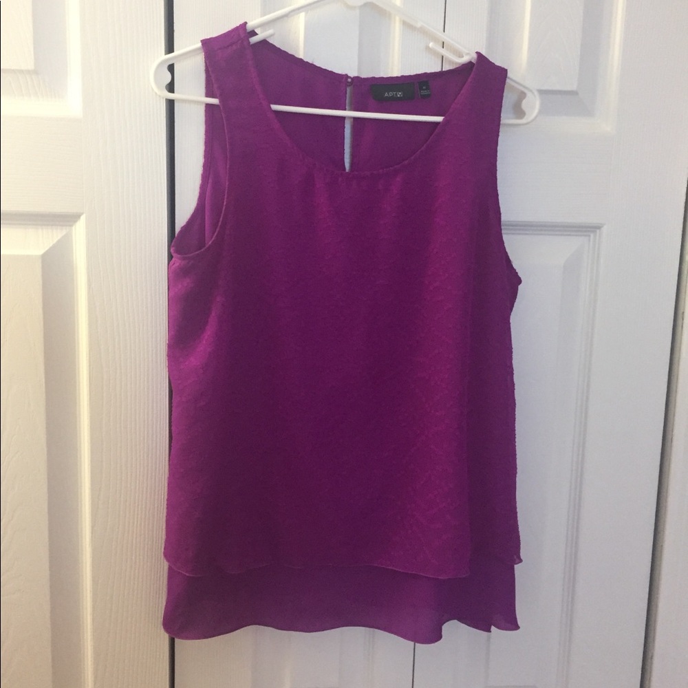 Purple Sleeveless Top